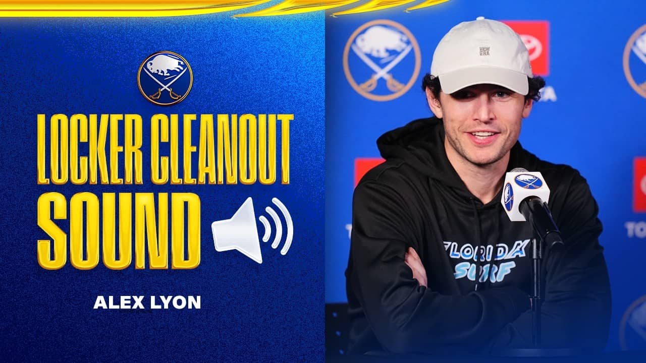 "The Hamster Wheel Doesn't Stop" | Alex Lyon On Conclusion Of Buffalo Sabres Season, NHL Playoffs