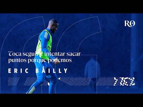 Rueda de Prensa Eric Bailly
