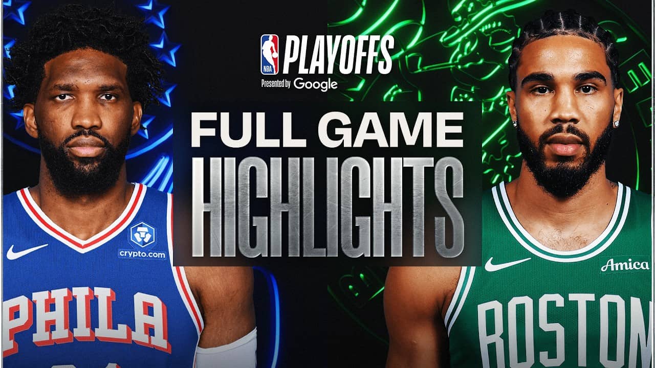 #7 76ERS at #2 CELTICS | FULL GAME 5 HIGHLIGHTS | April 28, 2026