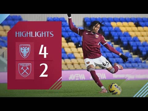 AFC Wimbledon 4-2 West Ham United U21 | Vertu Trophy Highlights