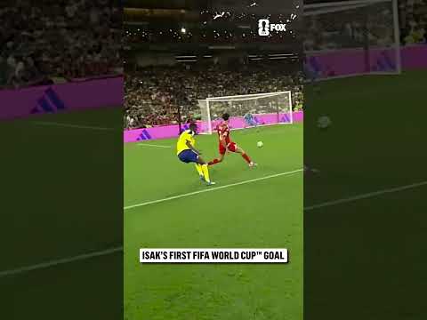 Viktor Gyökeres connects with Alexander Isak to double Sweden’s lead over Tunisia