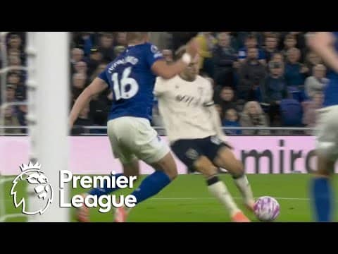 Jarrod Bowen SMASHES West Ham level at 1-1 with Everton | Premier League | NBC Sports