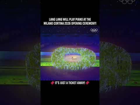🎹 Lang Lang is getting ready to perform at another Olympic Opening Ceremony! ✨