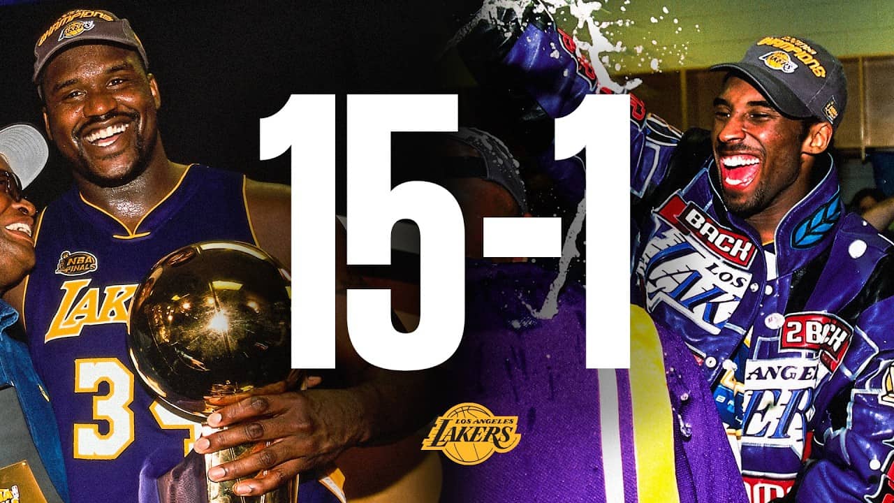 Were the 2001 Lakers the Greatest Playoff Team EVER?