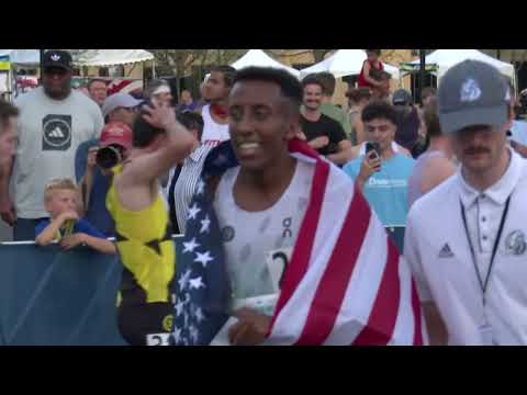 Yared Nuguse Wins USATF Men's 1 Mile Road Championship | USA Track & Field
