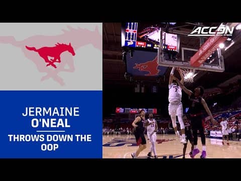 SMU Freshman Jermaine O'Neal Jr. Punctuates The Mustangs Big Win