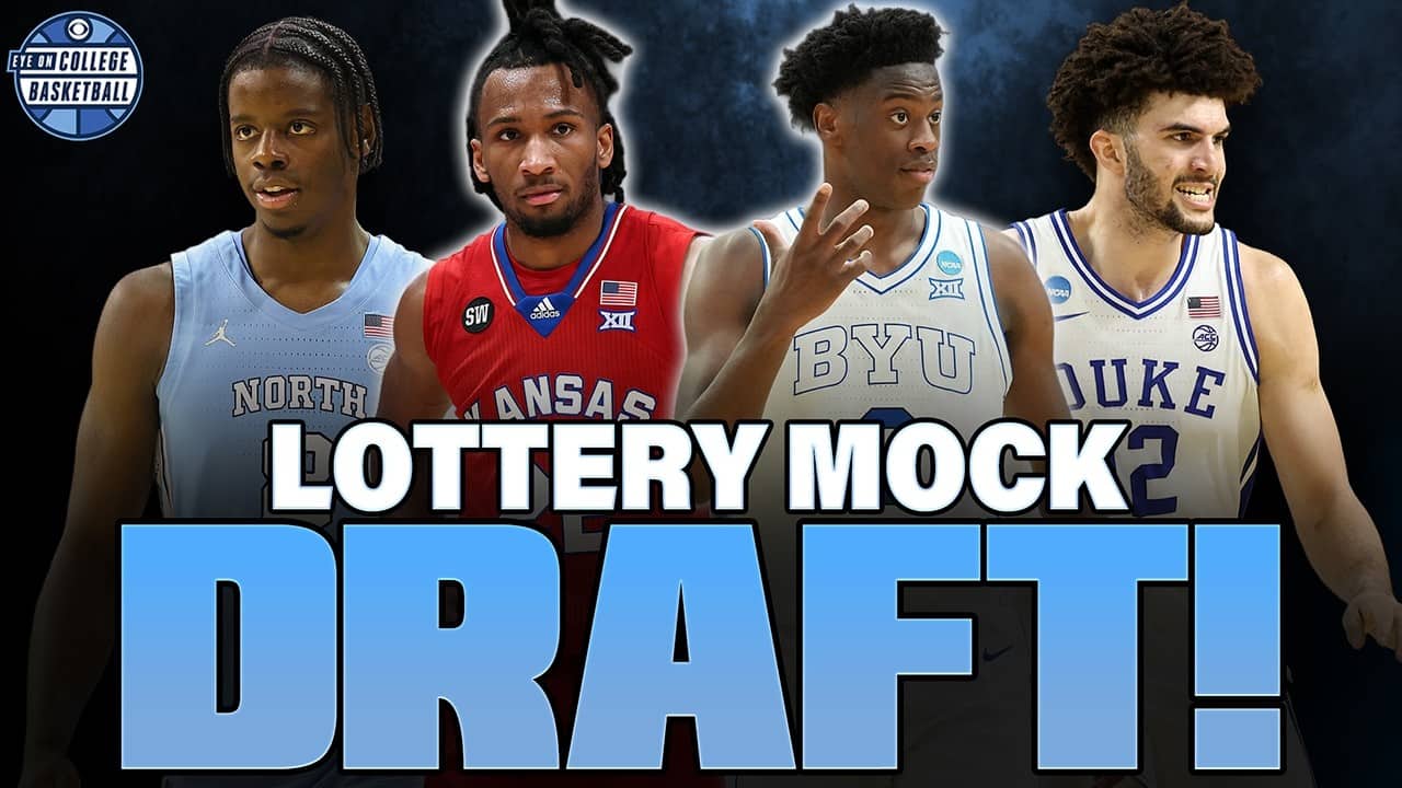 2026 NBA Mock Draft! Who will the Wizards take at No. 1 | Draft lottery reactions