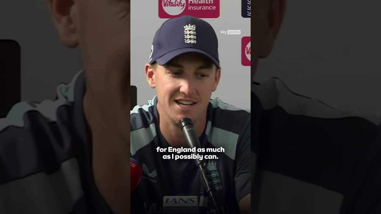 Harry Brook on England Test captaincy #cricket