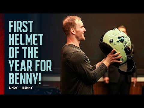 Benny Gets The Helmet!