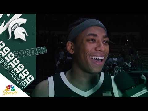 Michigan State’s Jeremy Fears Jr. a ‘steadying force’ against Purdue | Big Ten on NBC Sports