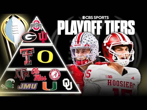 College Football Playoff Tiers: Which teams ACTUALLY have a shot at the National Championship?