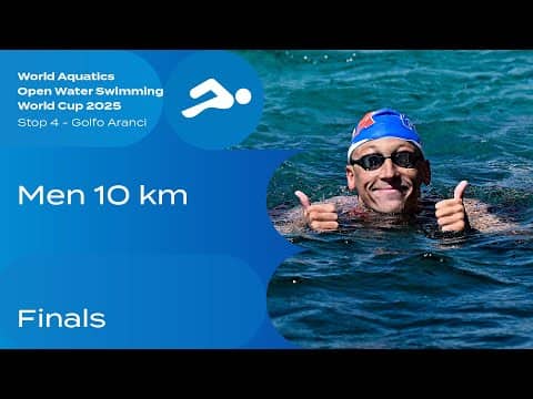 Men 10km | Open Water Swimming World Cup 2025 | Golfo Aranci