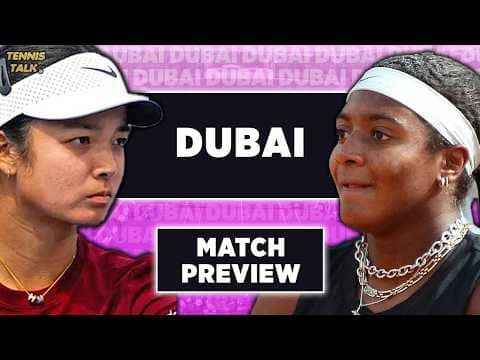 Eala vs Baptiste | WTA Dubai 2026 | Tennis Talk Preview