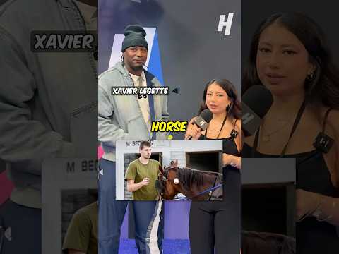 Jokic & Xavier Legette gotta link up & talk horses 😂🙌