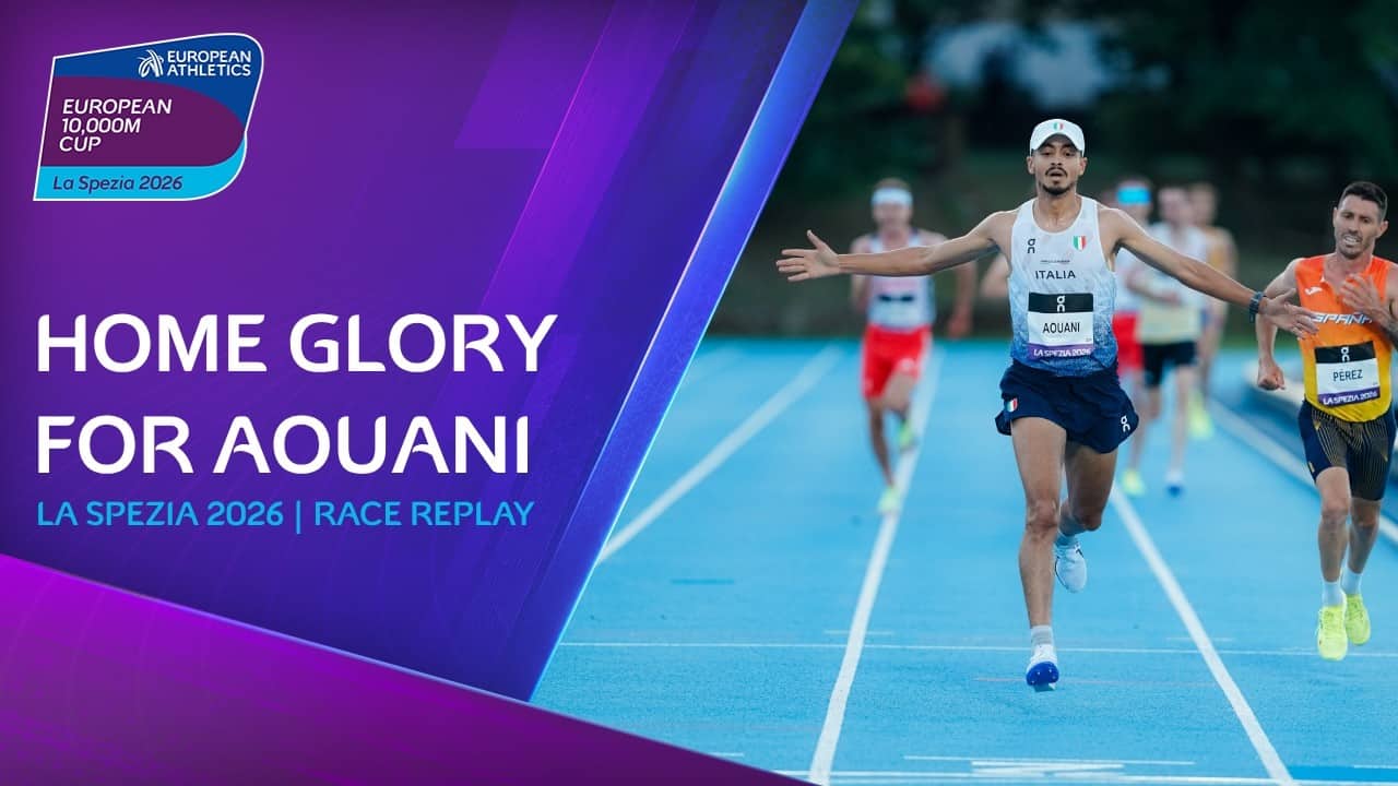 Aouani Takes The Title 🇮🇹🔥 2026 European 10,000m Cup | Men’s Race Replay