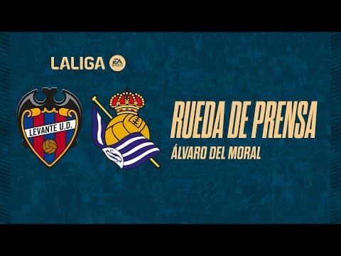 RUEDA DE PRENSA de Álvaro del Moral previa al encuentro ante la Real Sociedad (J17)