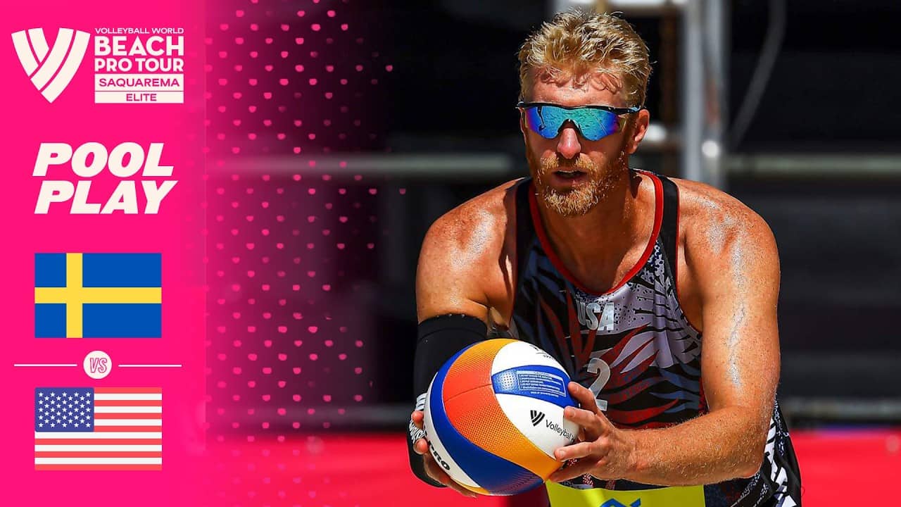 Hölting Nilsson/Andersson, E vs. Evans/Budinger - Pool Play Highlights | Saquarema 26 #BeachProTour