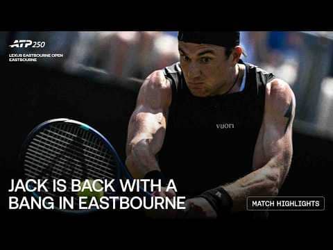 Marcos GIron vs. Jack Draper Highlights | Eastbourne 2026 R1