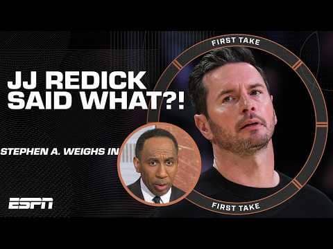 Stephen A. says JJ Redick being called an a$$hole is a COMPLIMENT?! | First Take