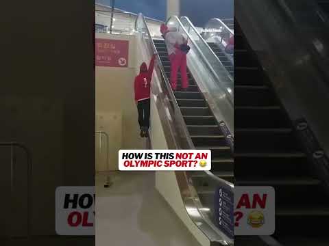 This freestyle skier is too smooth🤣 #shorts