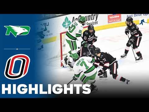 North Dakota vs Omaha | NCAA College Hockey | Highlights - March 06, 2026