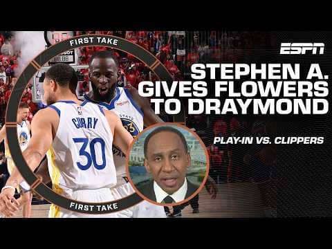Stephen A. calls Draymond Green’s game vs. Clippers ‘one of his finest moments!' 👏 | First Take