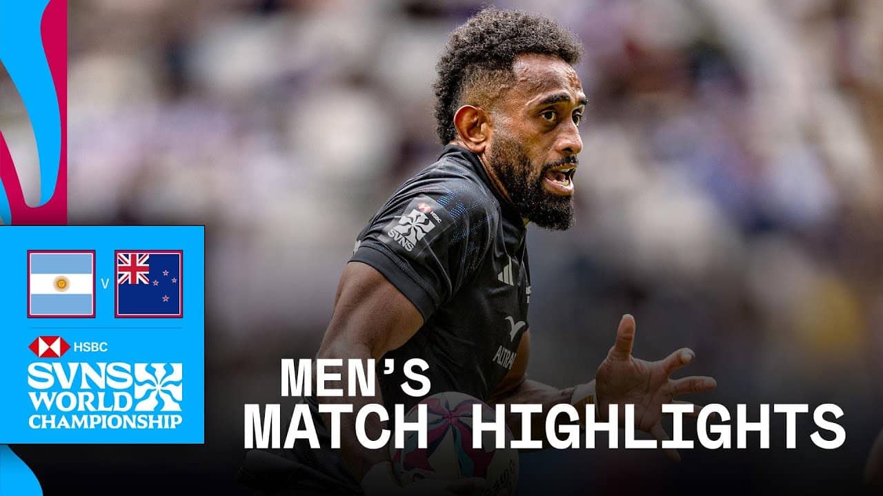 All Blacks and Los Pumas CLASH | Argentina v New Zealand | HSBC SVNS Bordeaux 2026 | Match Highlight