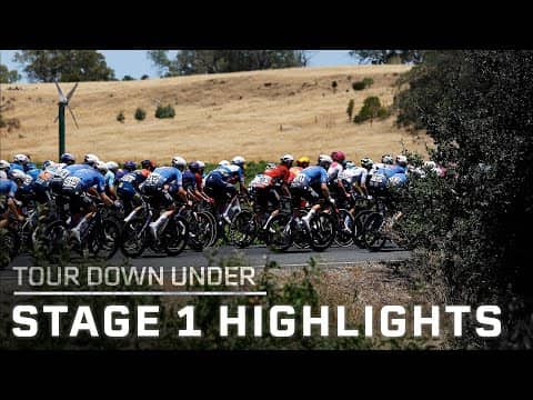 Tour Down Under 2026, Men's Stage 1 | EXTENDED HIGHLIGHTS | 1/21/26 | Cycling on NBC Sports