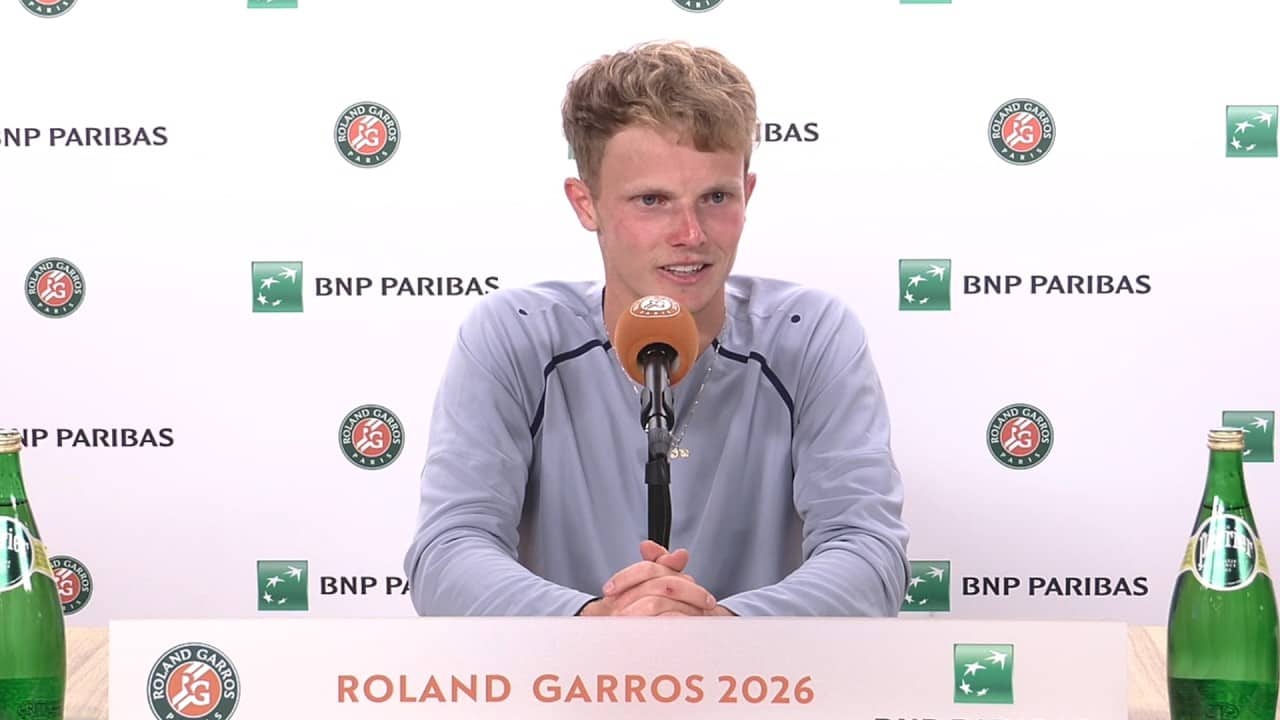 Roland-Garros 2026 - Jesper de Jong na stunt tegen Khachanov: “Ik kon nog één set spelen”