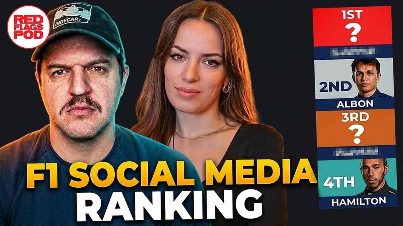 We Ranked All the F1 Drivers' Social Media with Bella James | The Red Flags Podcast