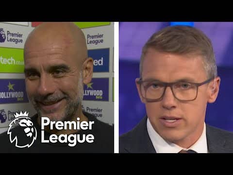 Pep Guardiola reacts to 250th Premier League win at Manchester City | Premier League | NBC Sports