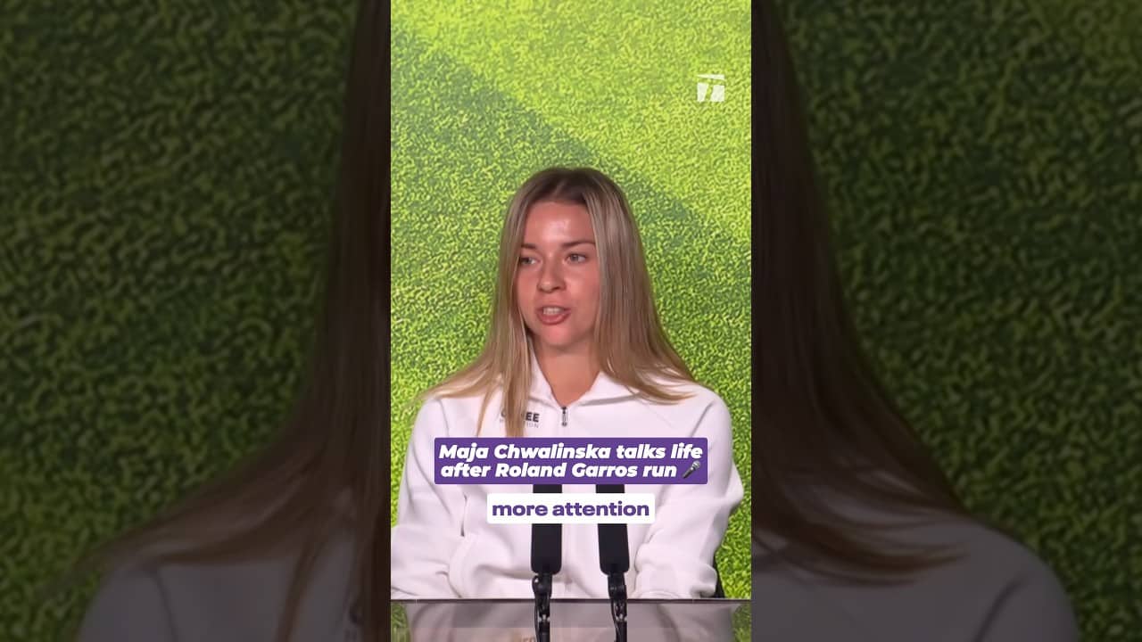 Life changed 🙂 #wimbledon #majachwalinska