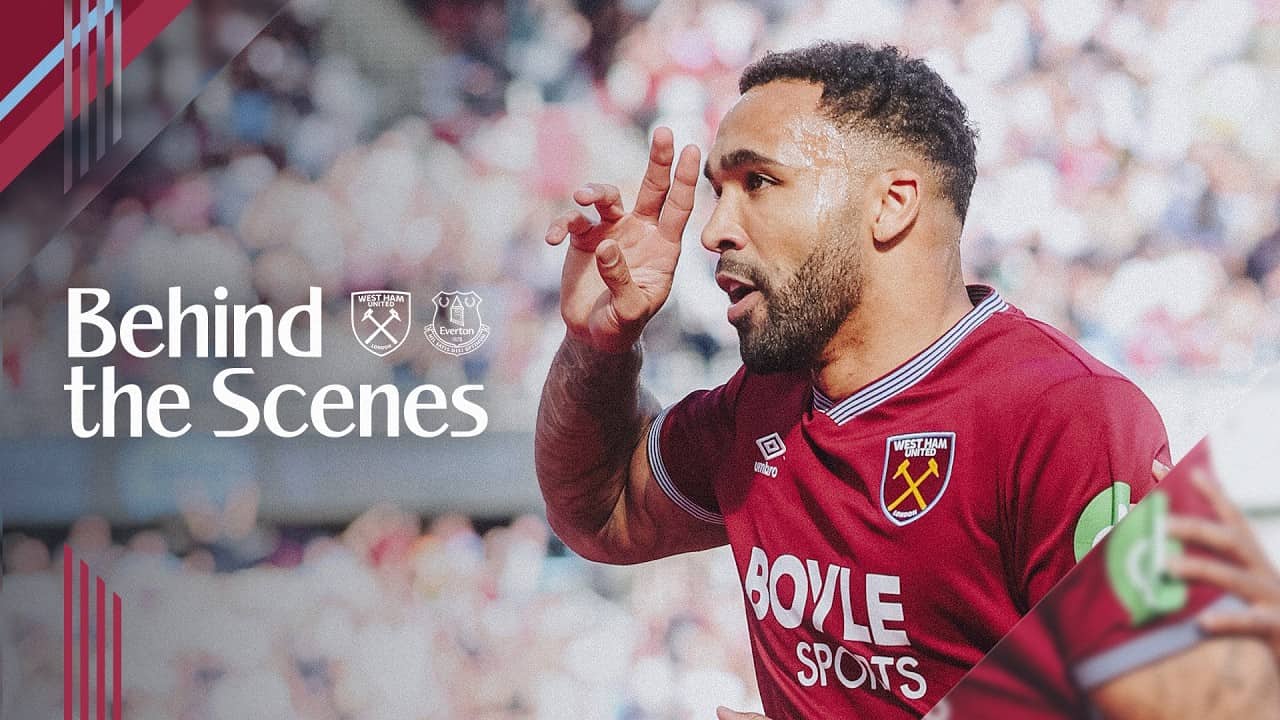 Wilson Wins It In The 92nd Minute! ⚒️  | West Ham 2-1 Everton | Behind the Scenes 🎥