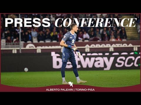TORINO-PISA | PRESS CONFERENCE ALBERTO PALEARI 🎙️