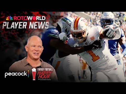 Rachaad White is Buccaneers' clear RB1 with Irving out | Fantasy Football Happy Hour | NFL on NBC