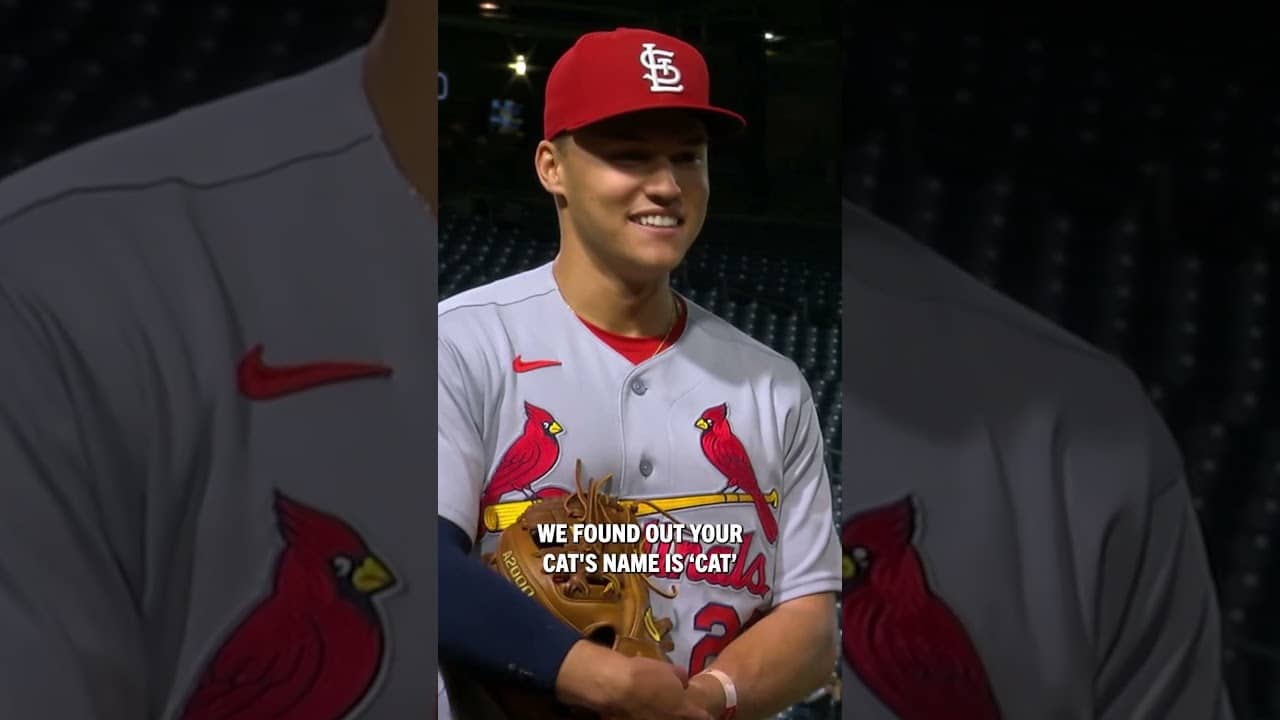 JJ Wetherholt REALLY named his cat this? 😂