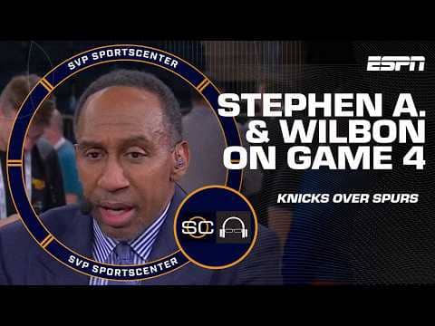INEXCUSABLE! DUMBEST STRETCH! 😧 Stephen A. & Wilbon Spurs' COLLAPSE & Knicks' COMEBACK | SC with SVP