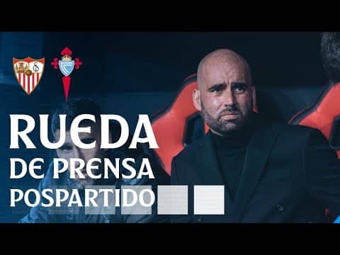 Claudio Giráldez: "La primera vuelta del equipo es INMEJORABLE" | Celta
