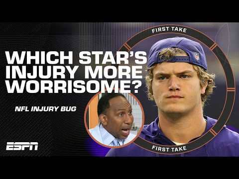 Stephen A. & CC QUESTION J.J. McCarthy after injury 🗣️ 'Is he REALLY ALL THAT?' | First Take