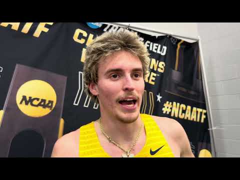 Michigan’s Trent McFarland on his big 2026 indoor season