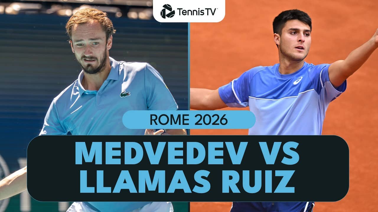 Daniil Medvedev vs Pablo Llamas Ruiz 💪 | Rome 2026 Highlights