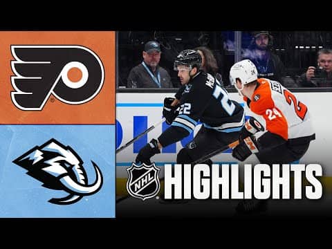 Flyers vs. Mammoth | NHL Highlights | January 21, 2026