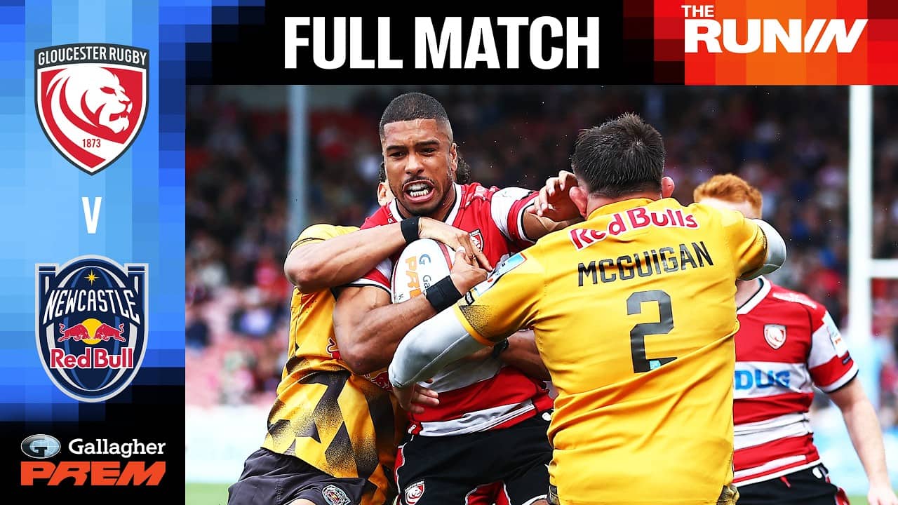 FULL MATCH: Gloucester v Newcastle Red Bulls | Gallagher PREM Rugby 25/26 | R18