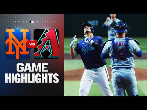 Mets vs. D-backs Game Highlights (5/8/26) | MLB Highlights