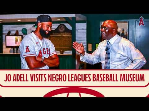 Jo Adell Visits Negro League Baseball Museum