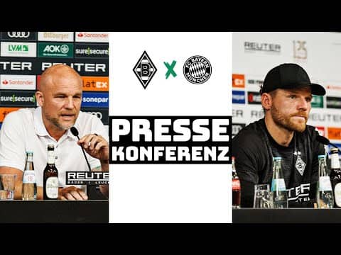 "Wir brauchen totale Geschlossenheit!" | 🎙️ PK vor Borussia - FC Bayern