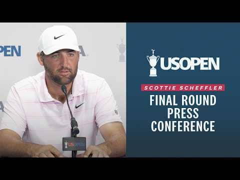 Scottie Scheffler: 2026 U.S. Open Press Conference | Final Round
