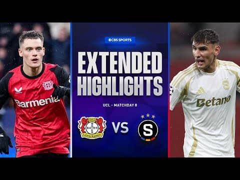 Bayer Leverkusen vs. Sparta Praha: Extended Highlights | UCL League Phase MD 8 | CBS Sports Golazo
