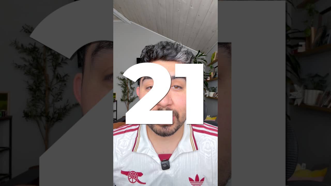 Arsenal’s Magic Number is 21! 🏆 Can they hold off Man City? #Arsenal #PremierLeague #Shorts