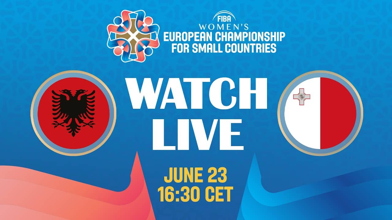 LIVE - Albania v Malta | FIBA Women's European Championship for Small Countries 2026 | Group Phase